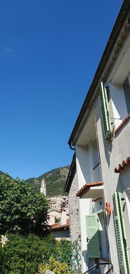 La Tiniera A Luceram - Maison Renovee 2023- Terrasse - Wifi - Village Des Creches 외부 사진